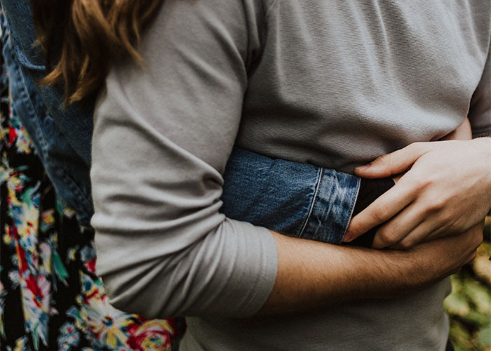 17. hugs from behind, head rubs too. Random compliments are nice as well.