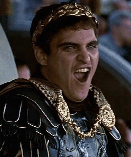 7. Commodus from Gladiator