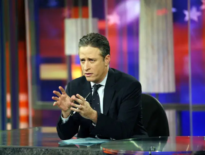 Aside from his persoal feelings, he was also doubting the role of The Daily Show in America's current political landscape