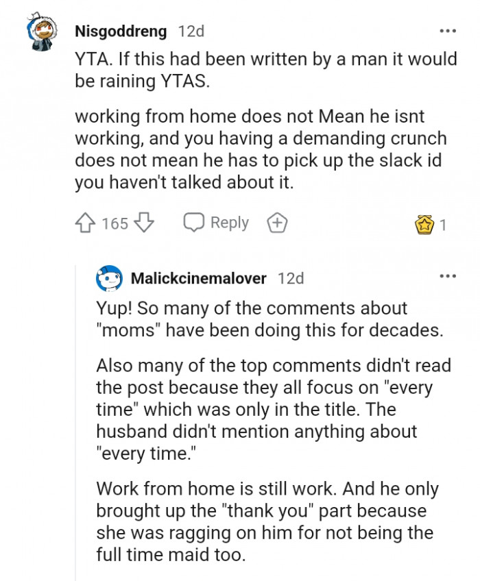 Working from home is still work