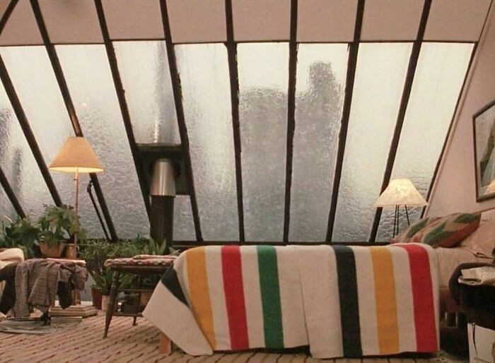 5. Who Wants To Snuggle Up In Bed In This Loft Apartment, Watching And Listening To The Rain On The Slanted Windows? Decor By Design - 1988