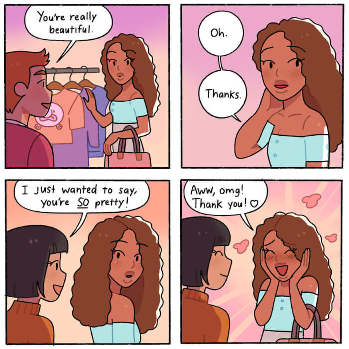 18. When guys do it vs. when girls do it