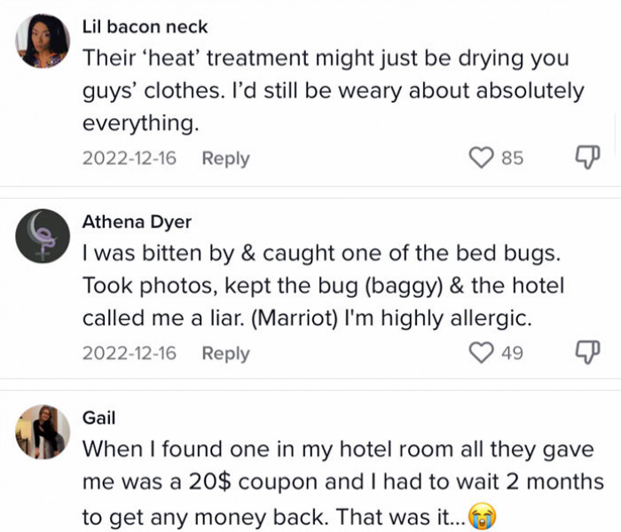 Some hotels are not so professional