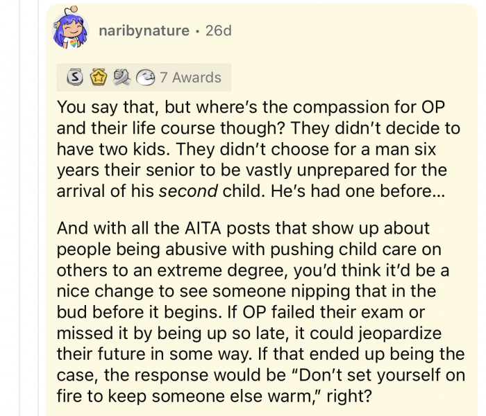“Don’t set yourself on fire to keep someone else warm...”