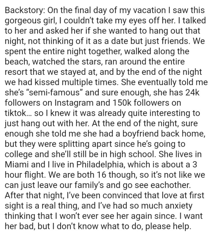 The OP asked the gorgeous girl he met if she wanted to hang out that night, not thinking of it as a date but just as friends
