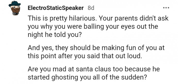 5. The end question sums it all up