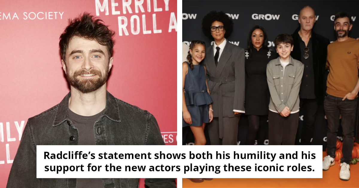 Daniel Radcliffe addresses Harry Potter fans' responses to young actors in upcoming TV series