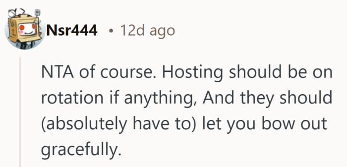 A rotation would solve everything, but apparently the family skipped that memo for years.