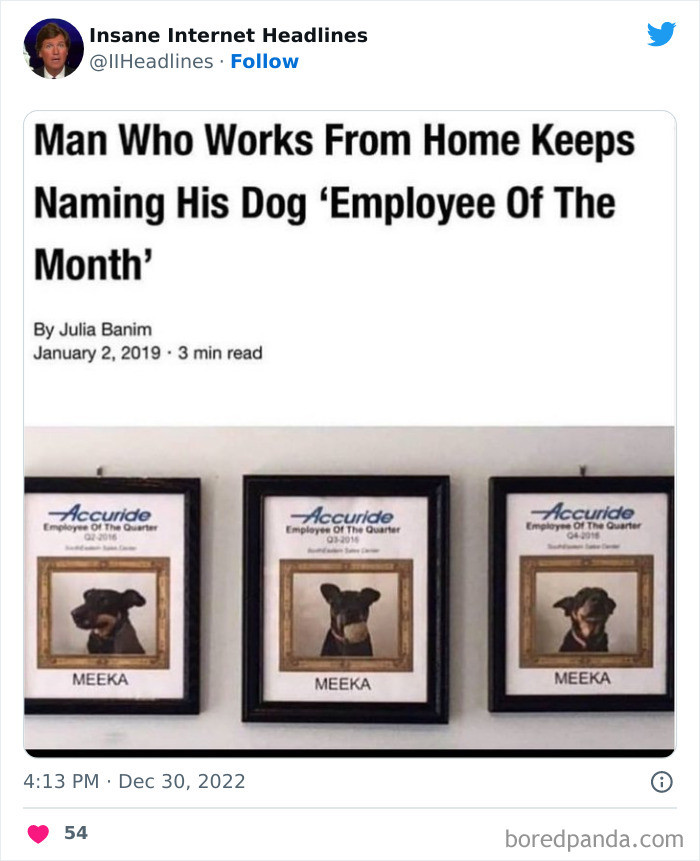 17. Employee of the month