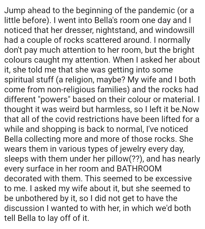 OP's daughter wears them in various types of jewelry every day and sleeps with them under her pillow.
