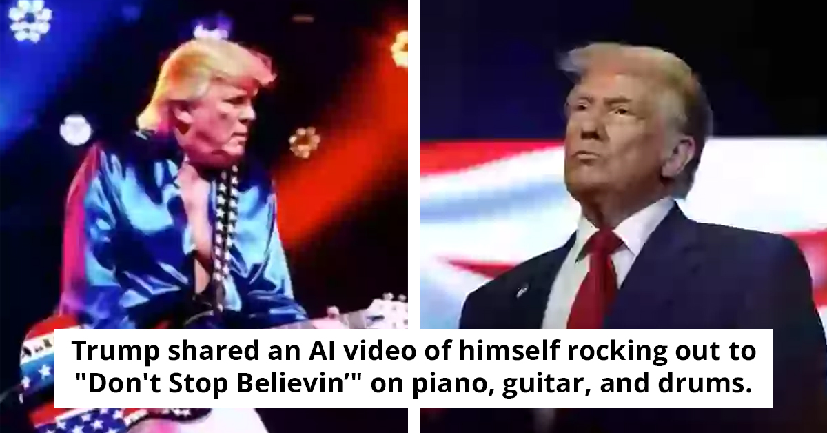 AI Video of Trump Playing Piano to Surprising Song Sets the Internet on Fire