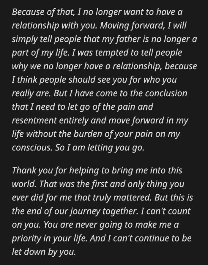 This is beautifully phrased and direct to the point