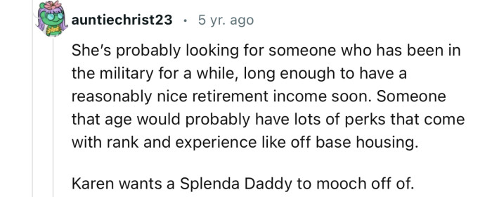 An Interesting Explanation for Her Oddly Specific Age Range