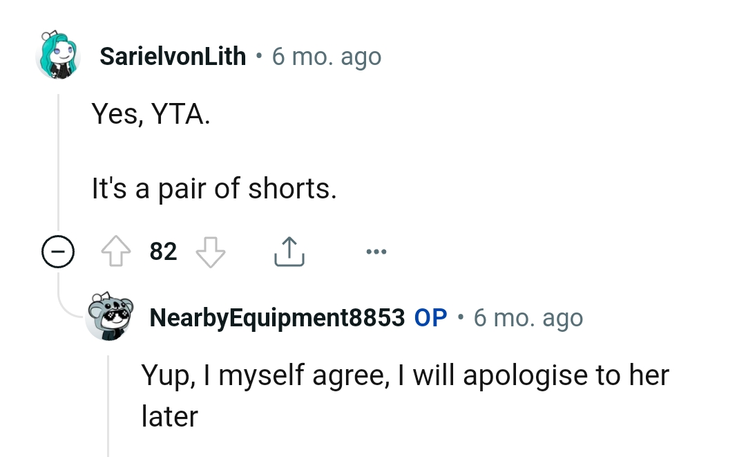 Here are some of the most upvoted comments from other Redditors for you to read through below