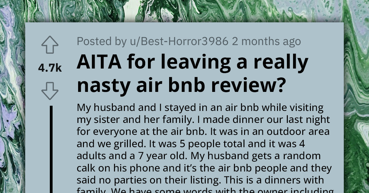 Family Confronts Host Over Supposed Wild Party During Their Airbnb Stay