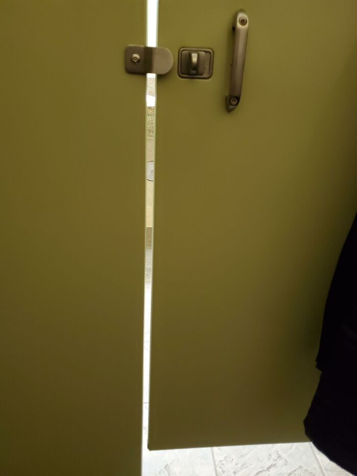 12. There's no privacy.