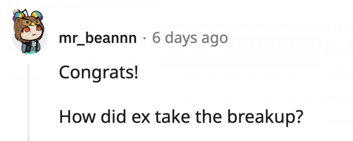 Let's see if Mr. Food Lover took it well.