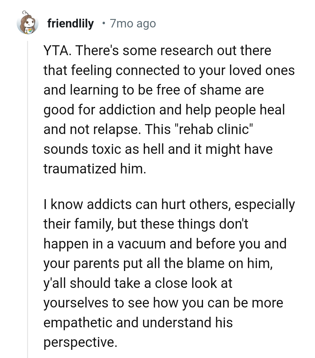 The Rehab Clinic Sounds Toxic