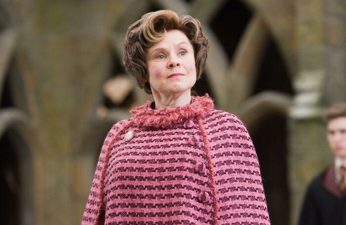 37. Imelda Staunton, Mrs. Umbridge in Harry Potter.