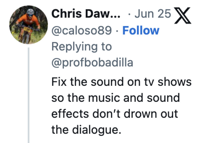 16. Also, the lighting! Why is everything so dark in movies nowadays?