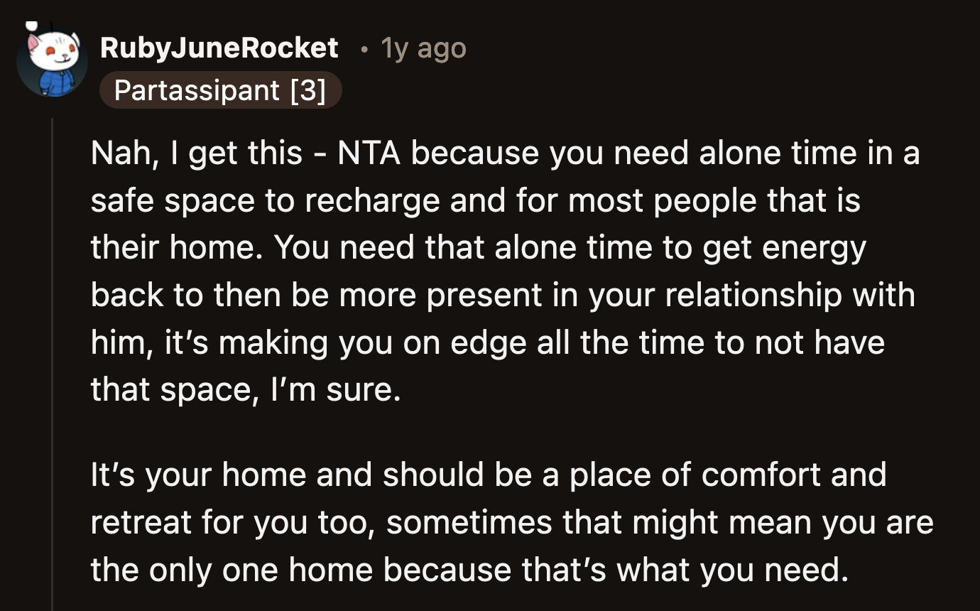 A few Redditors sympathized with OP's dilemma.