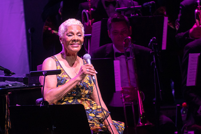 Singer Dionne Warwick held a meeting at her home with Snoop Dogg and Suge Knight regarding misogynistic rap lyrics
