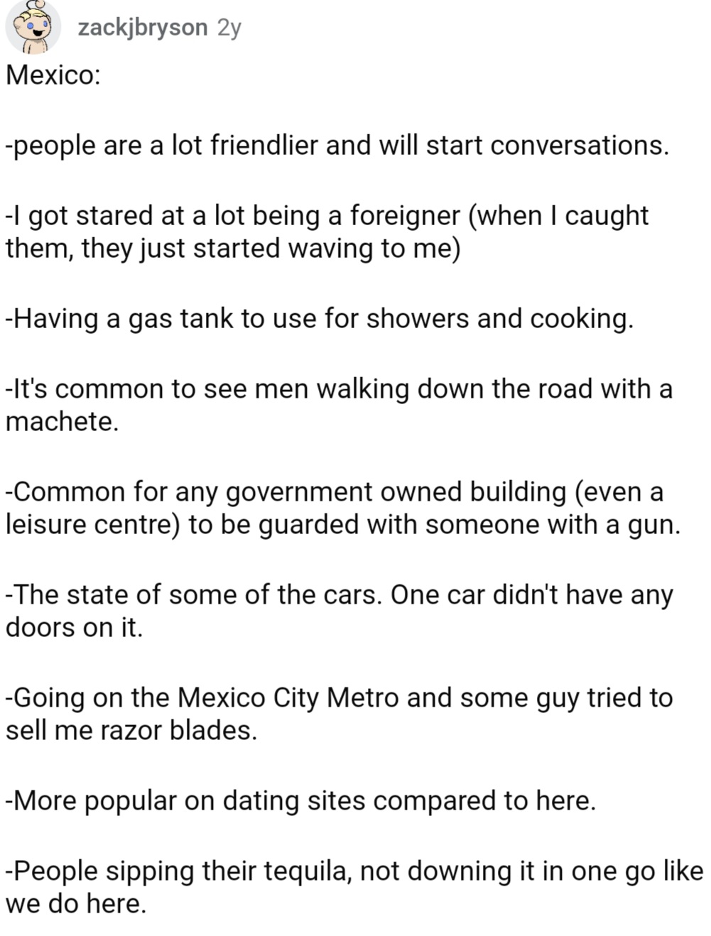 Check out some amazing comments we've gathered from the Reddit community.