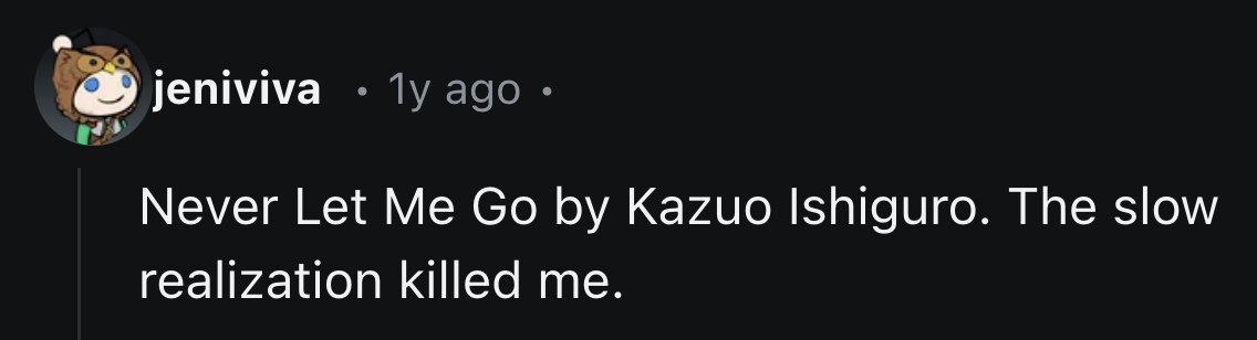 19. Boarding school students leave the property and uncover the truth about their isolated English boarding school.