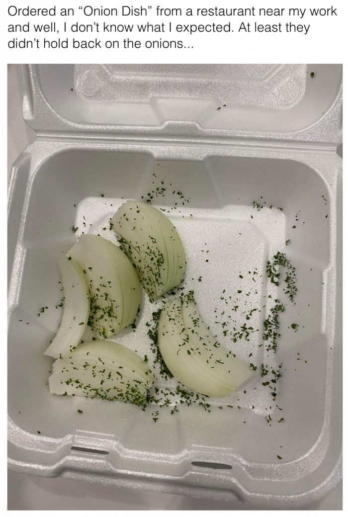 9. Customer tries something new, ends up disappointed