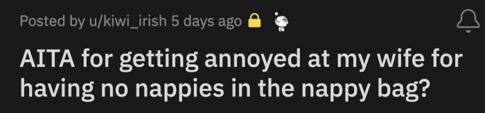 OP didn't look forward to dealing with a massive meltdown if he scrapped going to the park altogether.