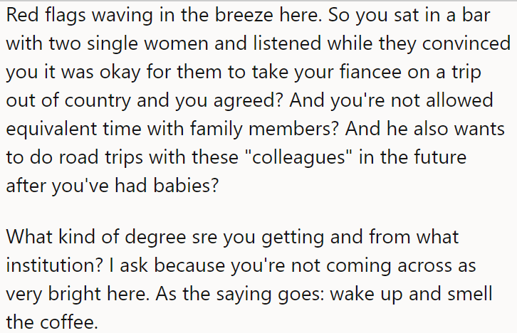 A Redditor questioned the OP's intelligence