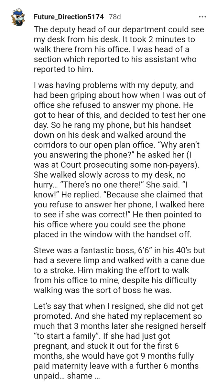 This Redditor has a similar story to share