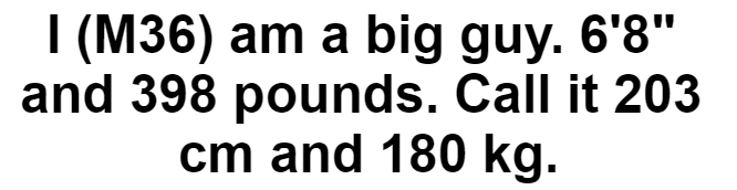 He explained that he is a