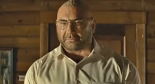 3. Dave Bautista – Knock at the Cabin