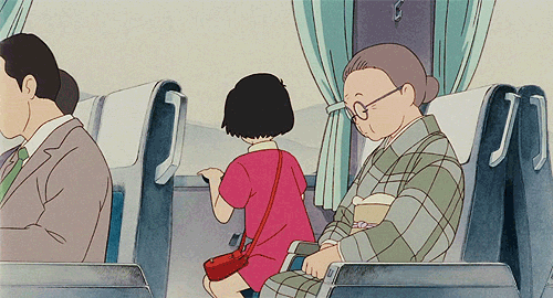 11. A quiet train ride