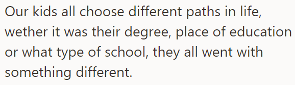 And they covered their diverse educational paths