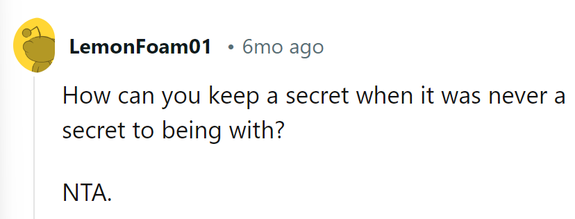 If it's not a secret sauce, why keep it under wraps? Definitely NTA.