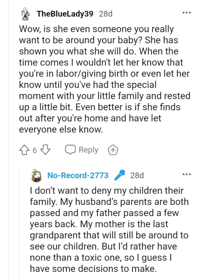 Having the special moment with her little family