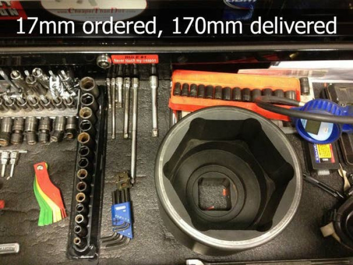 13. When you accidentally hit an extra zero...