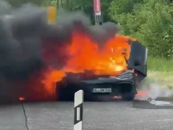 "$2.7 Million Mercedes AMG-One Burnt Down"