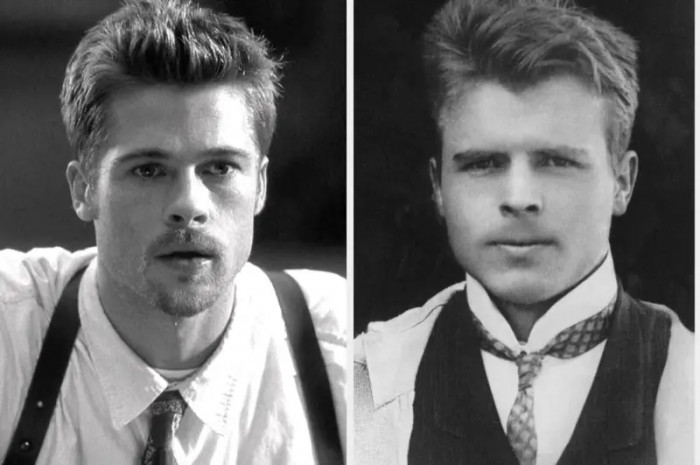 13. Brad Pitt? More like Hermann Rorschach.