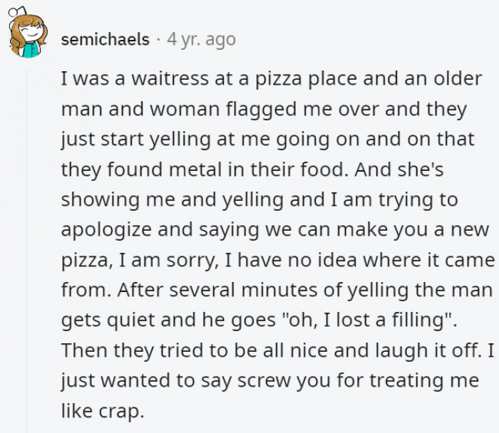 4. Playing nice and just trying to laugh off their rude behavior isn't equivalent to a much-needed apology