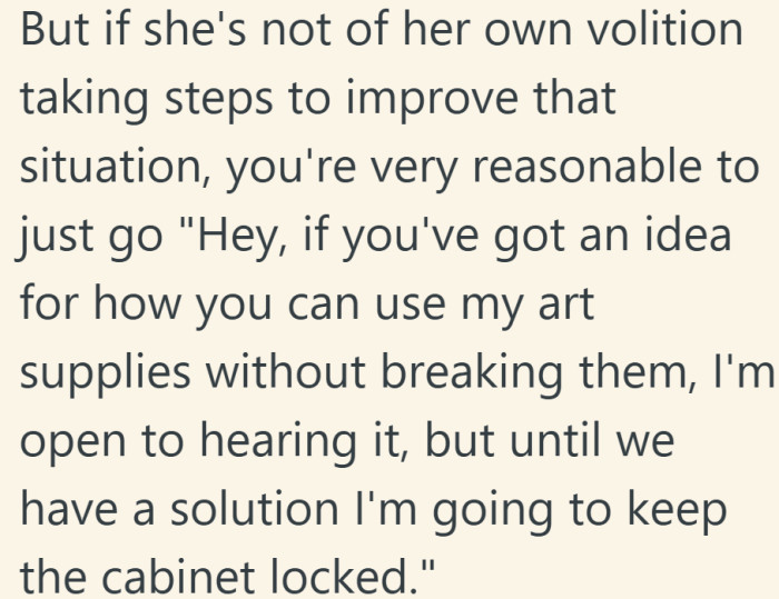 Open to ideas, closed cabinet, terms and conditions clearly understood.