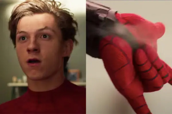 18. Tom Holland revealed that his Peter Parker would be using mechanical web-shooters at Comic-Con in San Diego, just before Spider-Man: Homecoming was released.
