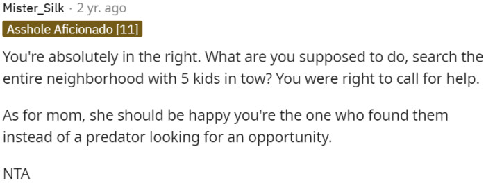 OP made the right call