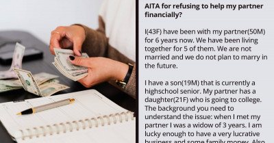 Rich Mom Treats Her Son To An All-Expenses-Paid Trip To Asia But Refuses To Loan Her Partner $30K To Pay For His Daughter's European Trip