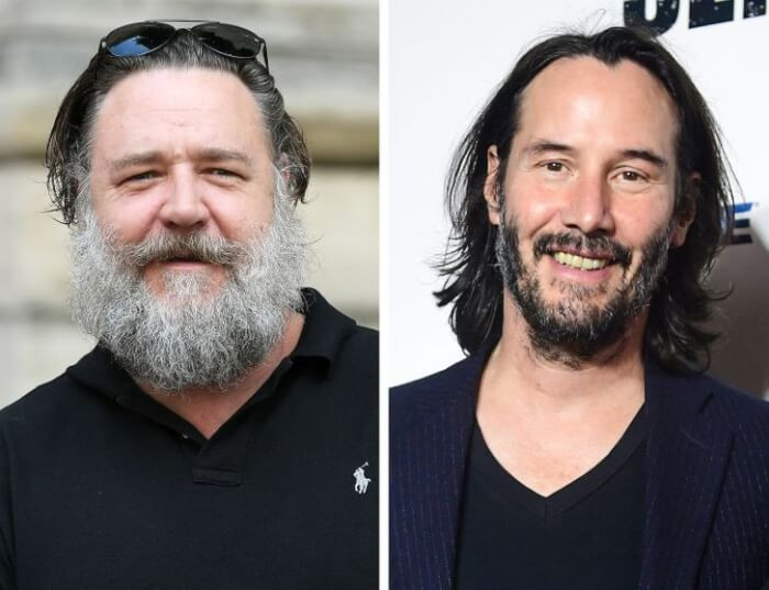 13. Russell Crowe and Keanu Reeves were both born in 1964