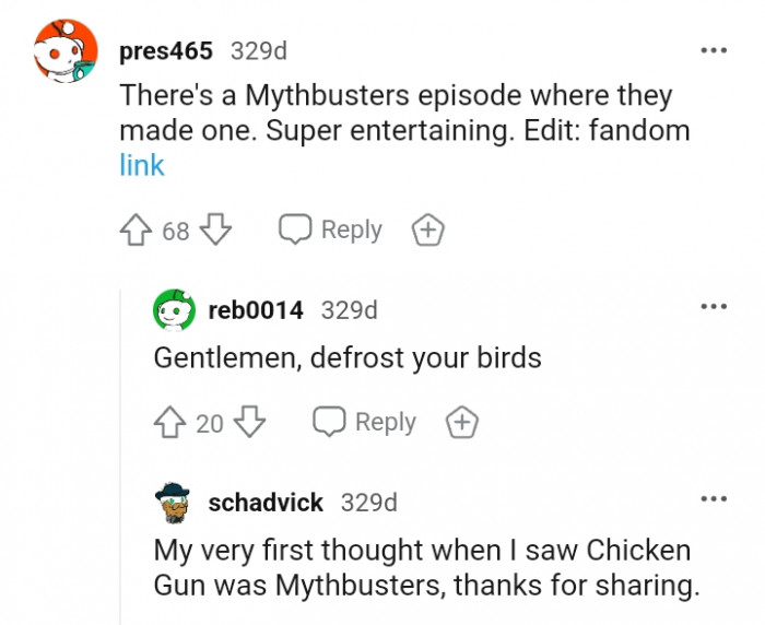 A myth busters episode
