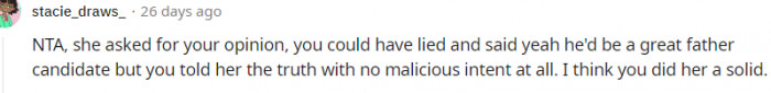 23. You did her a solid
