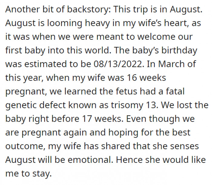 But what's complicated is that the party will be held in the same month when they are also expecting their baby to be born. His wife recently suffered a miscarriage.